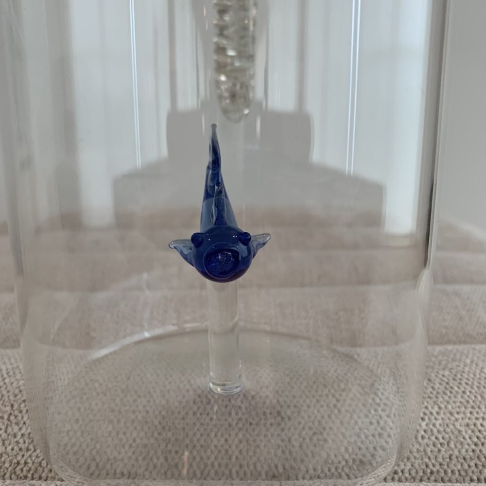 Casarialto Little Blue Fish Pitcher Handemade In Italy - Picture 6 of 10